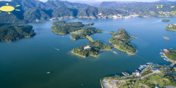 游水浒庙水库 / 青山文客